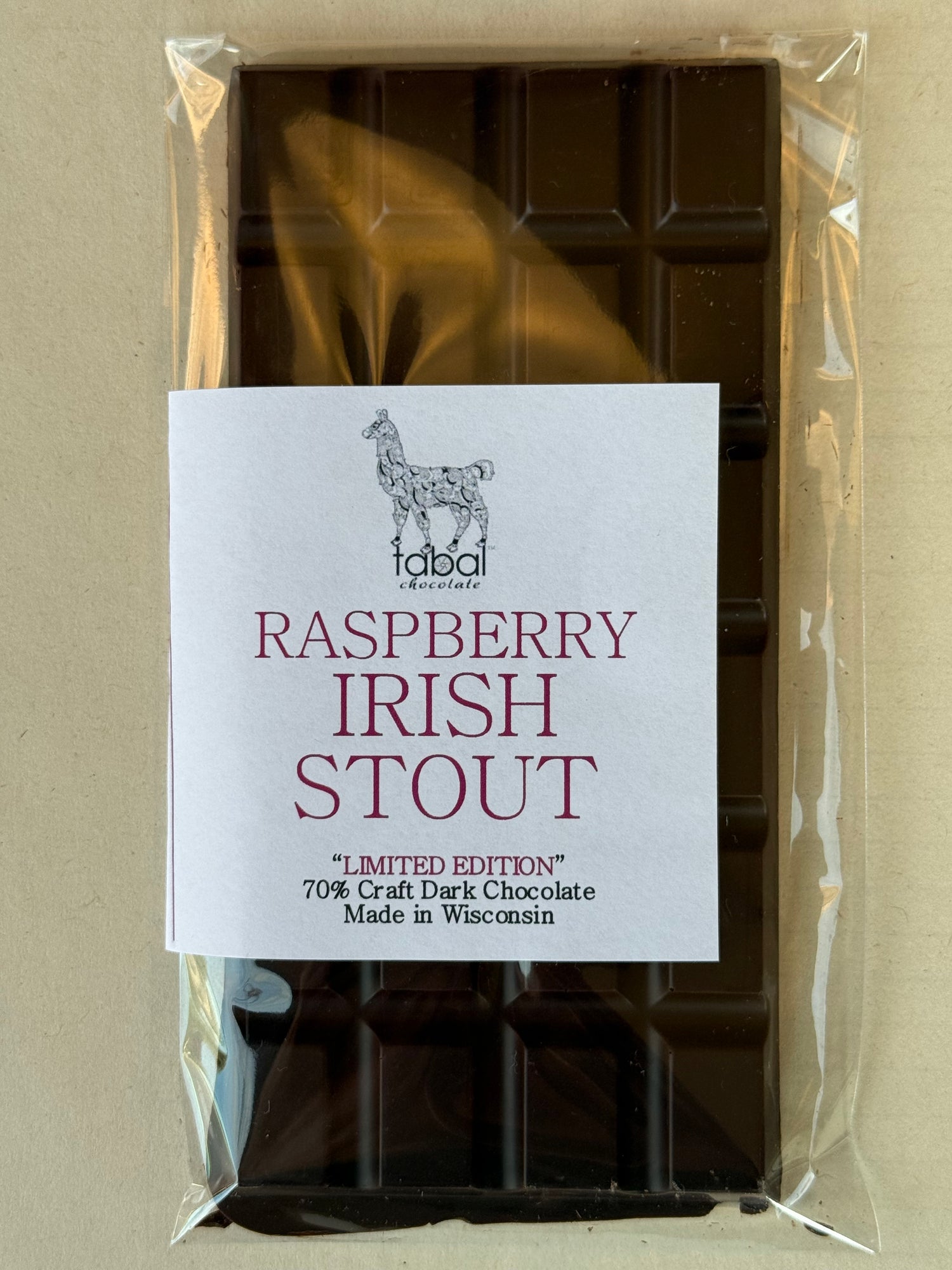 Raspberry Irish Stout 70%