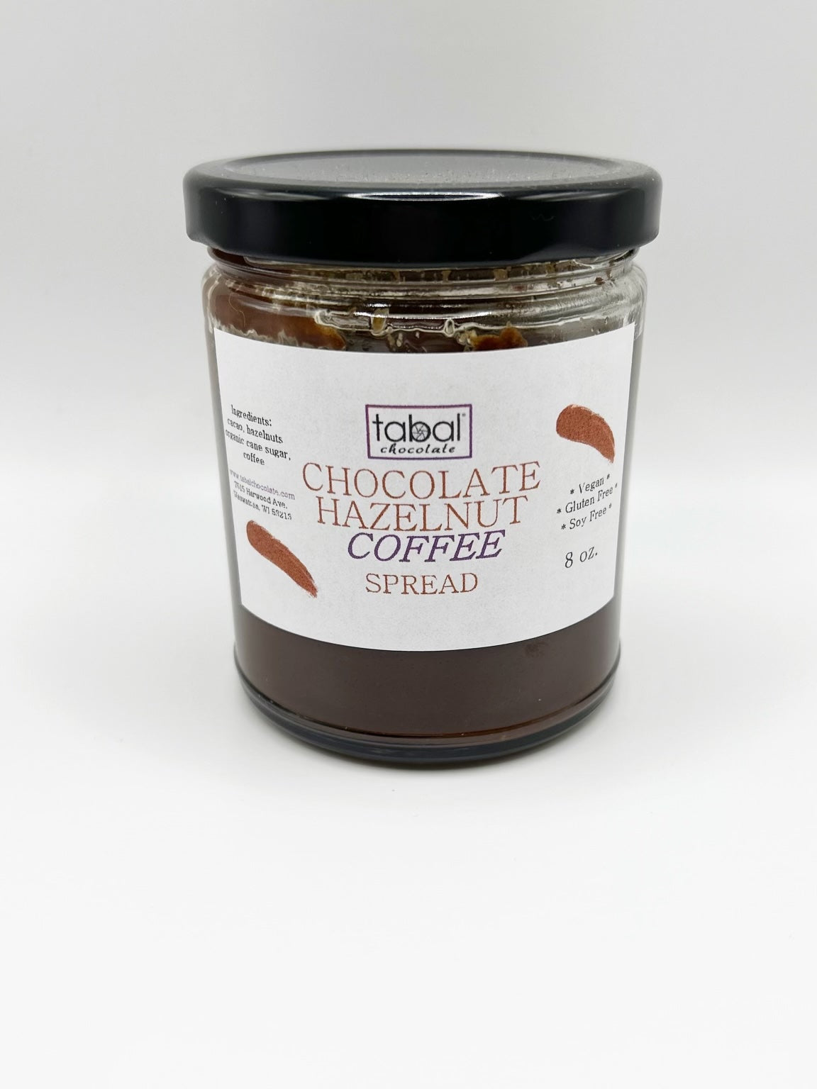 CHOCOLATE HAZELNUT SPREAD – Tabal Chocolate & Cacao Products With